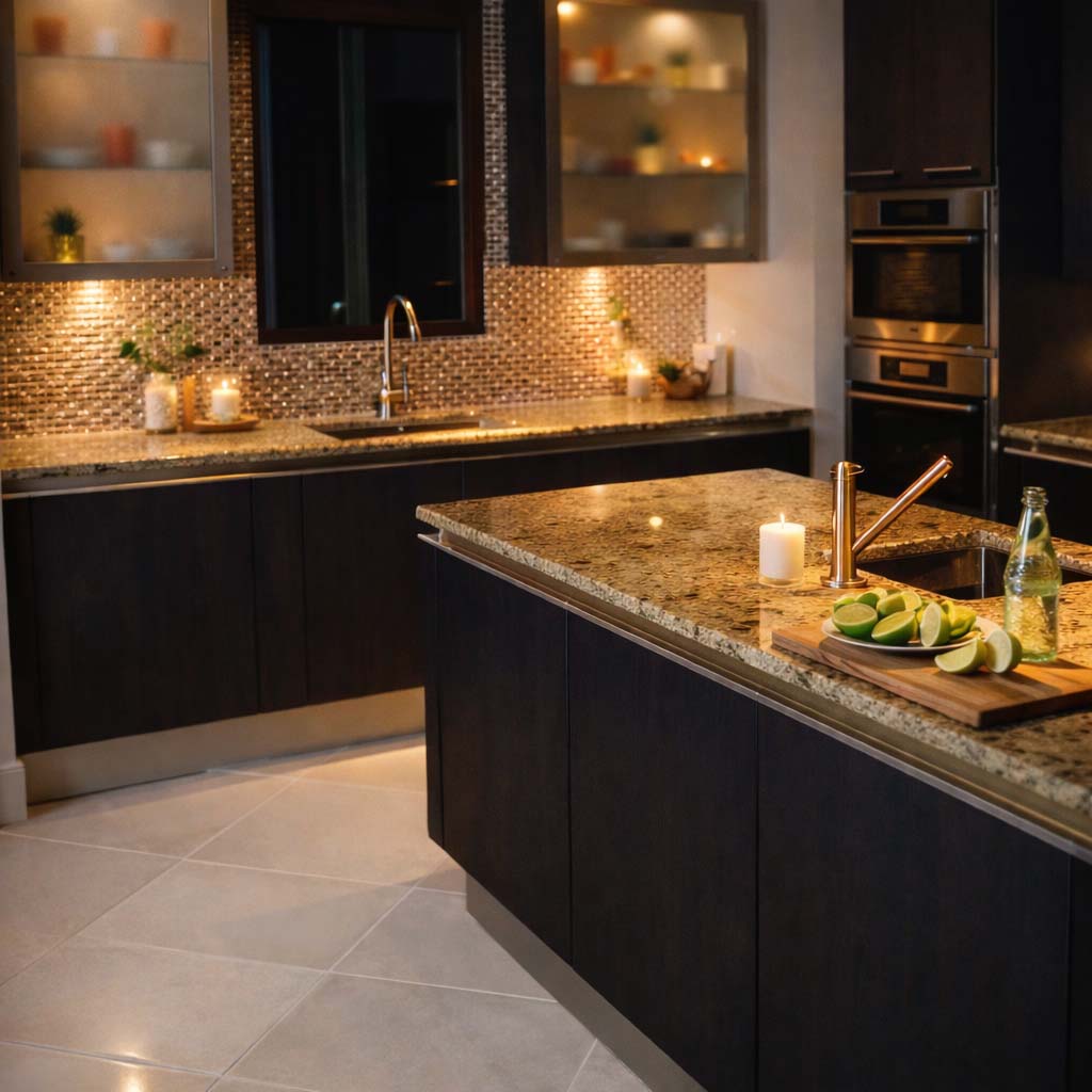 beige thala kitchen