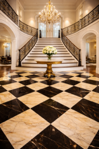 giallo antico entrance