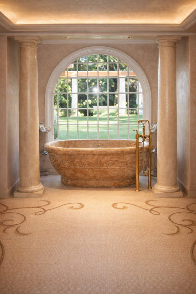 mosaic carpet custom design stone tub mosaic carpet custom design stone tub