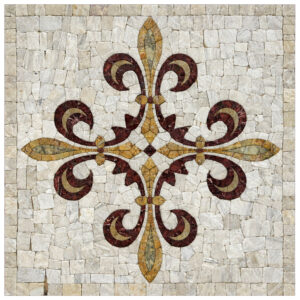 mosaic fleur