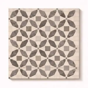 opus sectile grey pattern