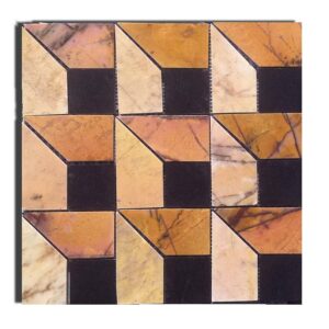 windows mosaic 3d giallo antico